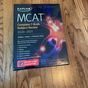 Kaplan 2020-2021 MCAT Review Books